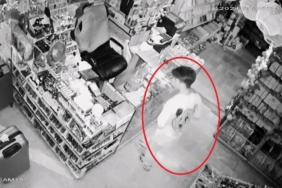 (Özel) Böyle hırsızlık görülmedi... Ne bulduysa bavula koydu, çaldı gitti