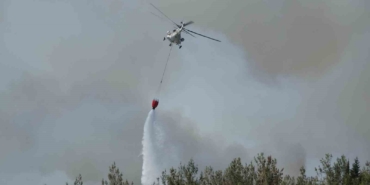(Özel) Çanakkale’deki tarihi yangında uçak ve helikopterler 708 sorti yaptı, 146 saat havada kaldı