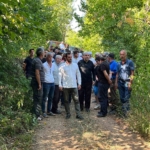 (Özel) Uludağ’ın eteğinde suyun kaynağında susuz kalan köylüler, eylem yaptı boruları kesti