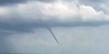 Sakarya’da denizde hortum çıktı