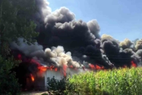 Sakarya’da korkutan yangın: Ahşap atölyesi alev topuna döndü