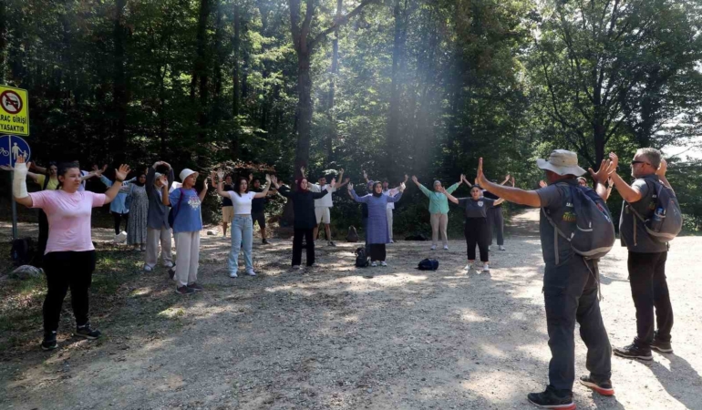 Sakarya’nın gençleri tabiatın kalbinde yolculuğa çıktı