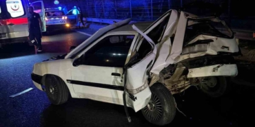 Sarıyer TEM Otoyolu’nda kaza: 1 ölü