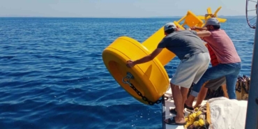 Saros Körfezi’nde tarihi noktaları belirleyen şamandıralar denize bırakıldı