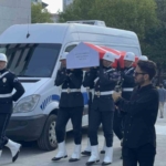 Şehit Polis Memuru Mustafa Peksoy için il emniyette cenaze töreni