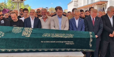 Serhat Albayrak’ın dayısı Ali Keleş son yolculuğuna uğurlandı