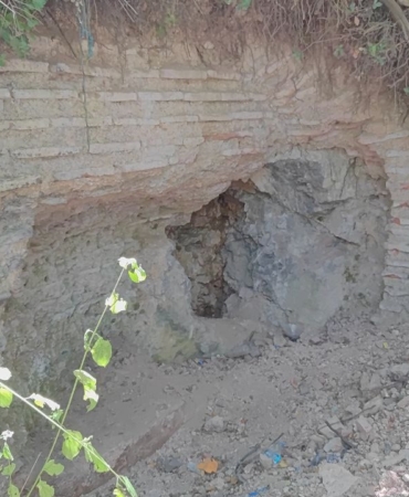 Sultangazi’de definecilerin talan ettiği alan havadan görüntülendi