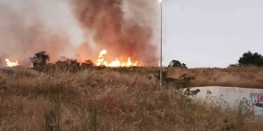 Tekirdağ’da Çırçır Tepesi’nde yangın