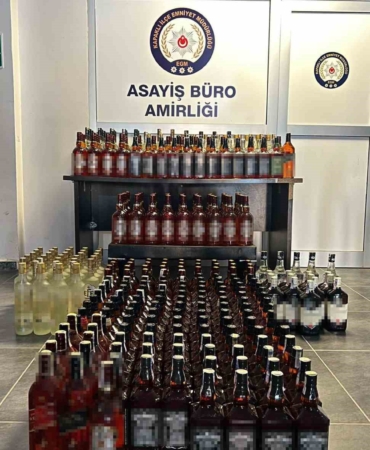 Tekirdağ’da dev kaçak alkol operasyonu