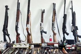 Tekirdağ’da evden cephanelik çıktı