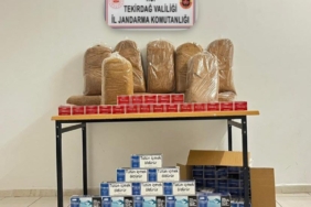 Tekirdağ’da jandarmadan kaçak tütün operasyonu