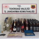 Tekirdağ’da kaçak içki operasyonu