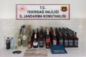Tekirdağ’da kaçak içki operasyonu