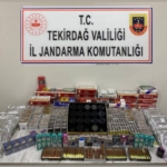 Tekirdağ’da kaçak sigara operasyonu