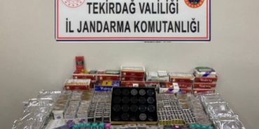 Tekirdağ’da kaçak sigara operasyonu