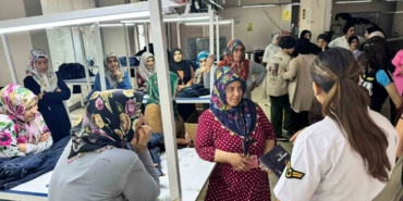 Tekirdağ’da kadın personele KADES eğitimi verildi