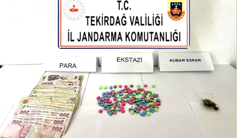 Tekirdağ’da uyuşturucu operasyonları
