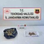 Tekirdağ’da uyuşturucu operasyonu