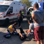 Tekirdağ’da yürek burkan kazada ayağı koptu