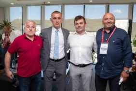 TFF 2. ve 3. Lig kulüp başkanlarından TFF Başkanı Hacıosmanoğlu’na ziyaret