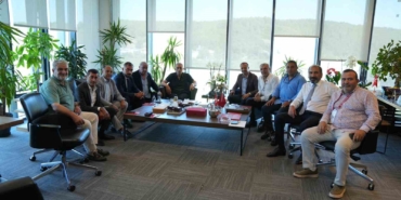 TFF 3. Lig kulüp başkanları, TFF Başkanı Hacıosmanoğlu’nu ziyaret etti