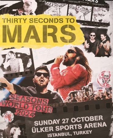 Thirty Seconds to Mars İstanbul’da