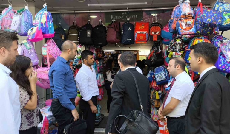 Ticaret Bakanlığı’ndan İstanbul’da kırtasiye denetimi