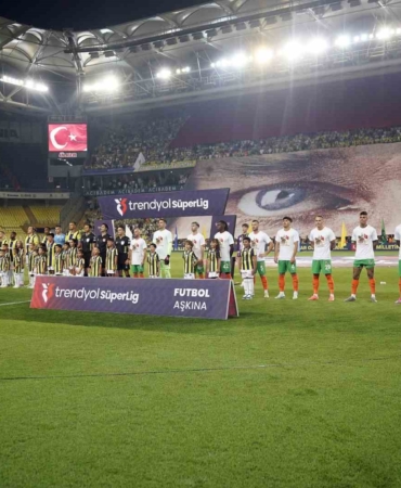 Trendyol Süper Lig: Fenerbahçe: 0 - Alanyaspor: 0 (Maç devam ediyor)