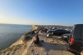 Turizm merkezi Bozcaada’da yangın riski nedeniyle Polente Feneri’ne girişler yasaklandı