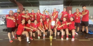 U17 Kız Milli Hentbol Takımı Cell-Cup’da şampiyon oldu
