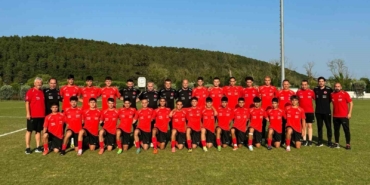 U17 Milli Takımı, Kuzey İrlanda maçları hazırlıklarını Riva’da sürdürüyor