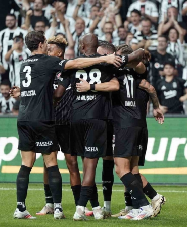UEFA Avrupa Ligi: Beşiktaş: 1 - Lugano: 0 (İlk yarı)