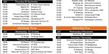 UEFA Avrupa Ligi fikstürü belli oldu