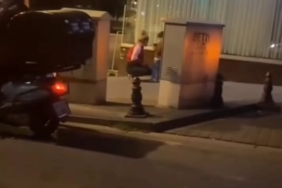 Ümraniye’de sokak ortasında çocuğa uygulanan şiddet kamerada