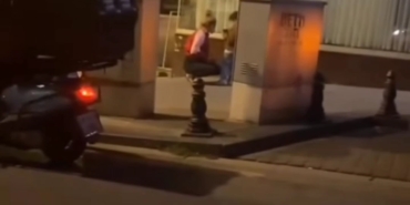 Ümraniye’de sokak ortasında çocuğa uygulanan şiddet kamerada