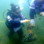 Üsküdar’da dalgıçlar tarafından su altı temizliği yapıldı