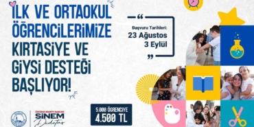 Üsküdar’da ilk ve orta öğretim öğrencilerine kırtasiye ve giyim desteği başlıyor