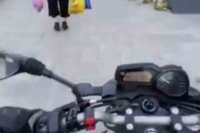 Üsküdar’da polisten kaçtı, o anları kayda aldı