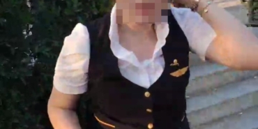 Üsküdar’da taksici ile hostes arasındaki tartışma kamerada