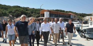 Vali Sezer, Keşan’daki İbrice Limanı’nda inceledi