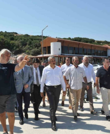 Vali Sezer, Keşan’daki İbrice Limanı’nda inceledi