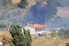 Yalova Mecidiye köyünde 2 noktada yangın: 1 ev alevlere teslim oldu