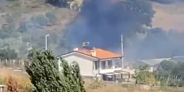 Yalova Mecidiye köyünde 2 noktada yangın: 1 ev alevlere teslim oldu