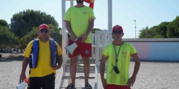 Yalova’da deniz simidiyle akıntıda sürüklenen çocuğu kurtaran ekip o anları anlattı