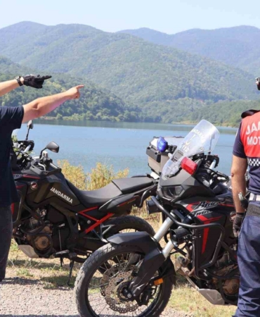 Yalova’da jandarmadan orman yangınlarına karşı denetimler