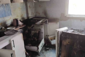 Yalova’da mutfak yangını