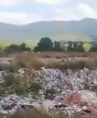 Yenice’de vatandaşların çöplük tepkisi