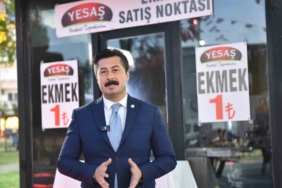Yenişehir’de ekmek 1 TL’den satılmaya başlandı