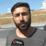 Yola atlayan araca motosiklet çarptı: Motosikletli metrelerce öteye savruldu, o anlar kamerada