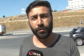 Yola atlayan araca motosiklet çarptı: Motosikletli metrelerce öteye savruldu, o anlar kamerada